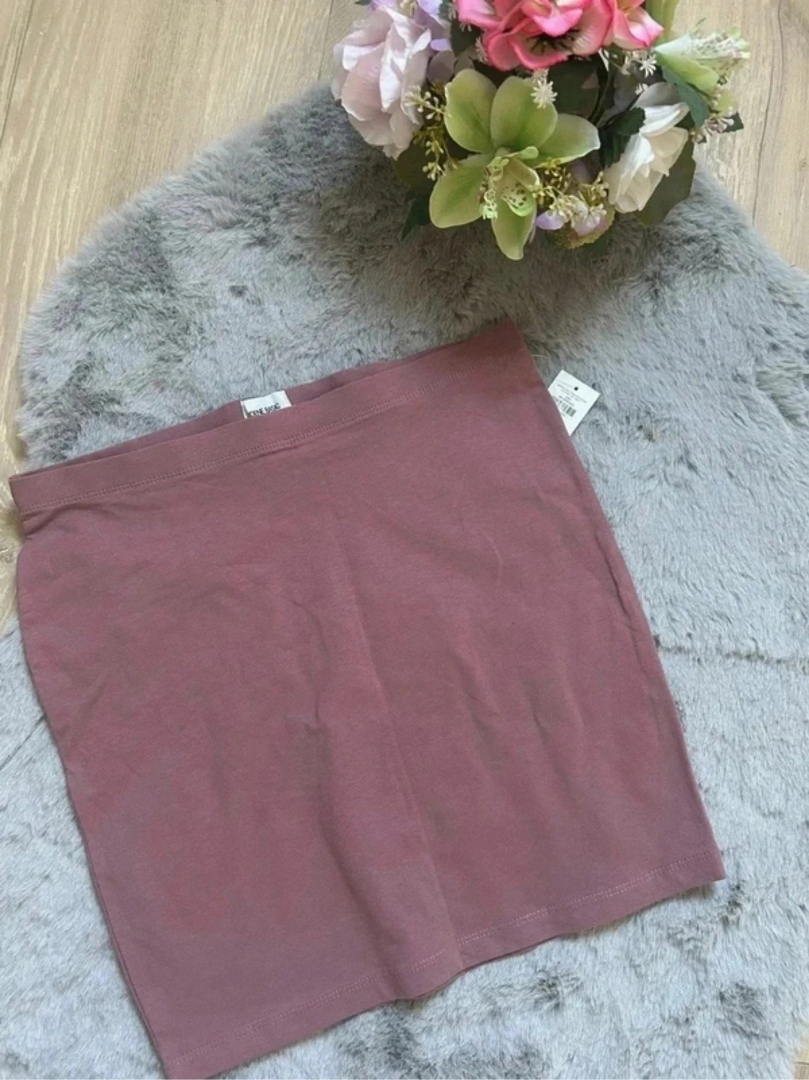 🌸 Jupe rose poudré neuve avec étiquette – Ardene Basic – M